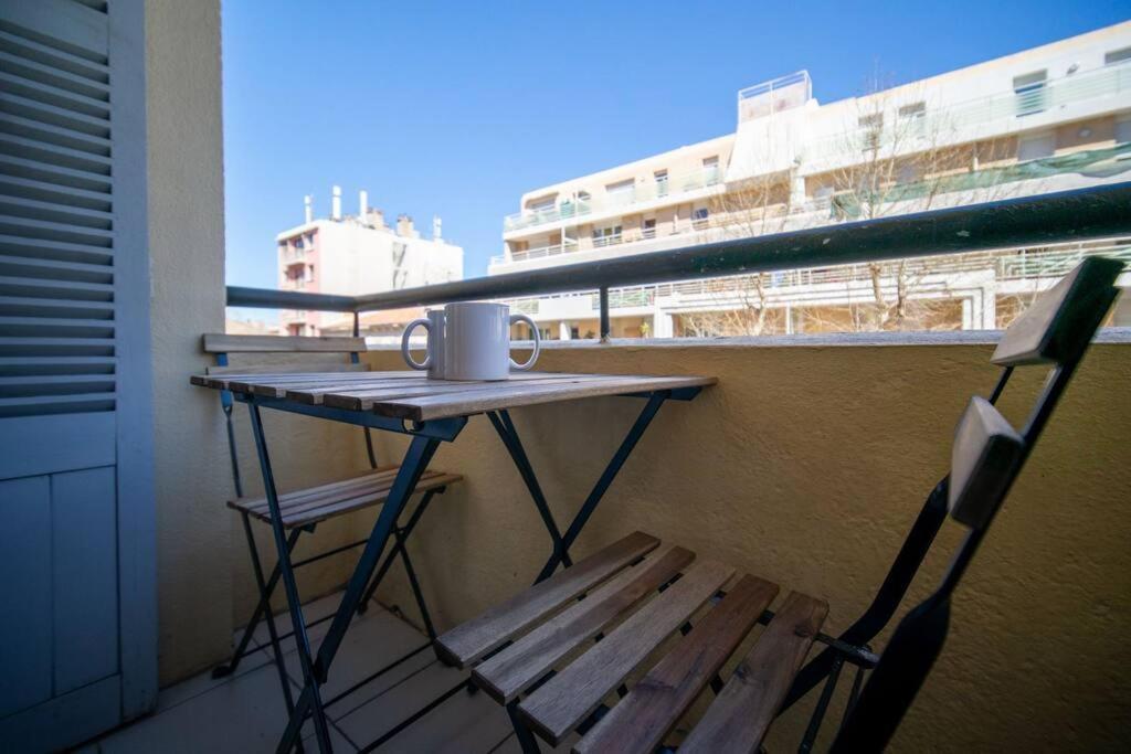 Appartement Tout Equipe Balcon 4 Pers St Charles Марсель Екстер'єр фото